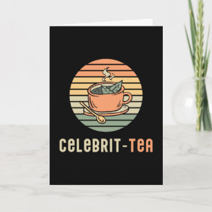 Tarjeta Chef Cocina Cocina Cocina Celebrit Tea Gracioso Re