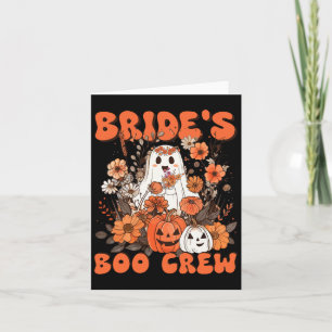 Tarjeta Chelorette Boda de la novia en Boo Crew H