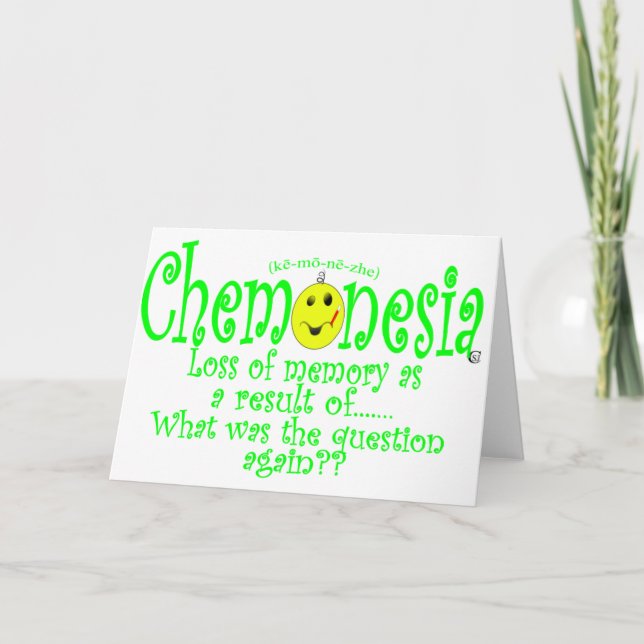 Tarjeta chemoNEON (Anverso)