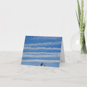 Tarjeta Chemtrail Notecard