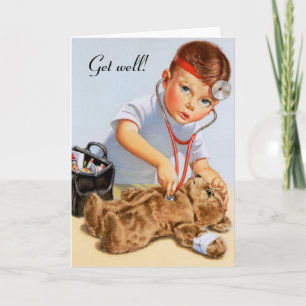 Tarjeta Chequeo del peluche