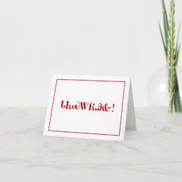 Tarjeta cherokee de las Felices Navidad