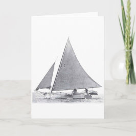 Tarjeta Chesapeake Bay Skipjack