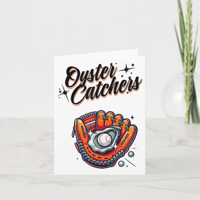 Tarjeta Chesapeake Oyster Catchers Baseball (Anverso)