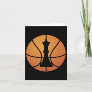 Tarjeta Chess Bysketbyll Regalo Diversión para juego de ta