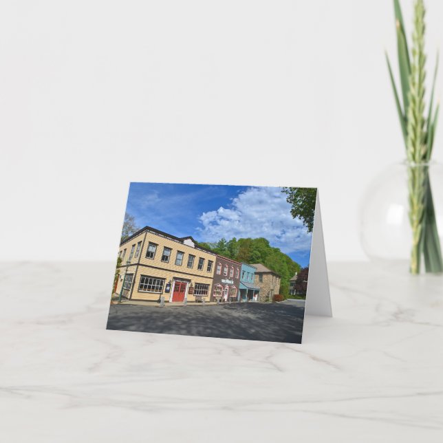 Tarjeta Chester Village Notecard (Anverso)