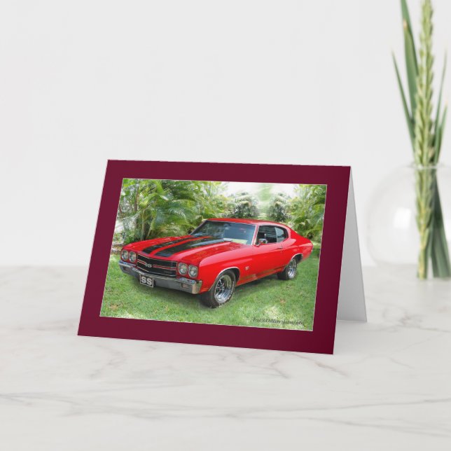 Tarjeta Chevelle (Anverso)