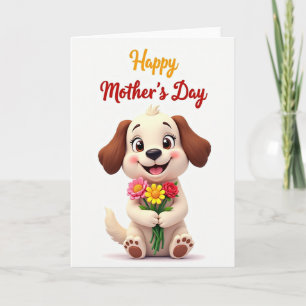 Tarjeta Chevron Amor de Cachorro
