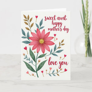 Tarjeta Chevron Heartfelt Bloom