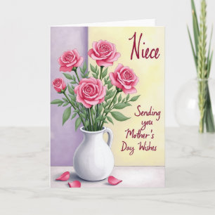 Tarjeta Chevron Tender Roses