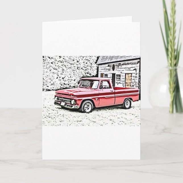 Tarjeta Chevy Truck (Anverso)