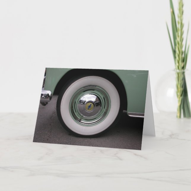 Tarjeta Chevy verde claro (Anverso)