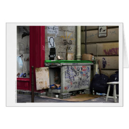 Tarjeta CHEZ RAYMOND - Arte de realismo digital