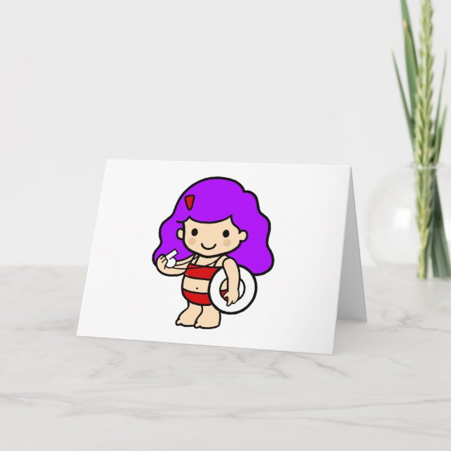 Tarjeta Chica 2 del salvavidas (Anverso)