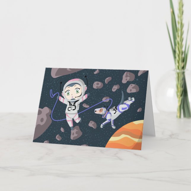 Tarjeta Chica asteroide (Anverso)