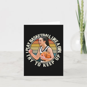 Tarjeta Chica Baloncesto 