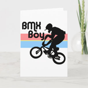 Tarjeta Chica BMX Boy / BMX