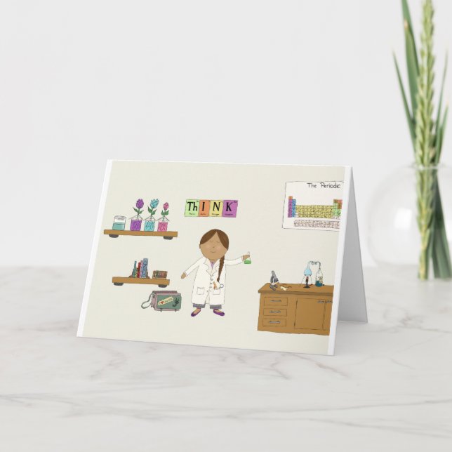 Tarjeta Chica científica (Anverso)