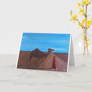 Tarjeta Chica con pintura de camello de Alfred Fox