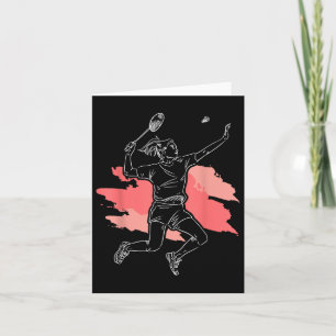 Tarjeta Chica de Badminton - Deportes del transbordador Sm