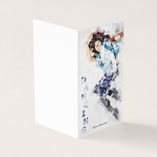 Tarjeta Chica de baile 2 (Exterior)
