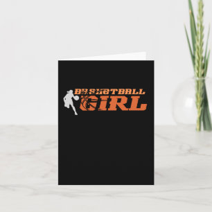 Tarjeta Chica de Baloncesto Usa
