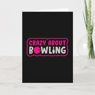 Tarjeta Chica de boliche Princess Queen Bowler Bowl regalo