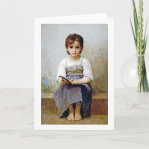 Tarjeta Chica de Bouguereau