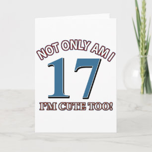 Tarjeta Chica de cumpleaños 17