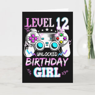 Tarjeta Chica de Cumpleaños Desbloqueó el Nivel 12 Videoju