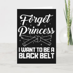 Tarjeta Chica de Karate Artes Marciales Mma Jiu Jitsu Kick