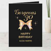 Chica de la cinta de oro Gorgeous 30 Black Happy B