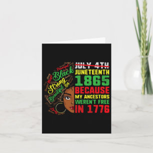 Tarjeta Chica De Las Mujeres Del 11 De Junio