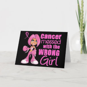 Tarjeta Chica de Lucha contra el Cáncer de Mama 1