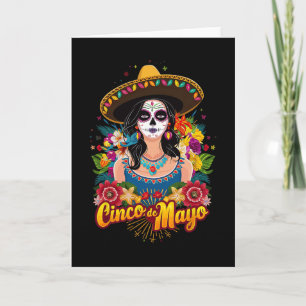 Tarjeta Chica del Cinco De Mayo Fiesta Mexicana 5 De Mayo
