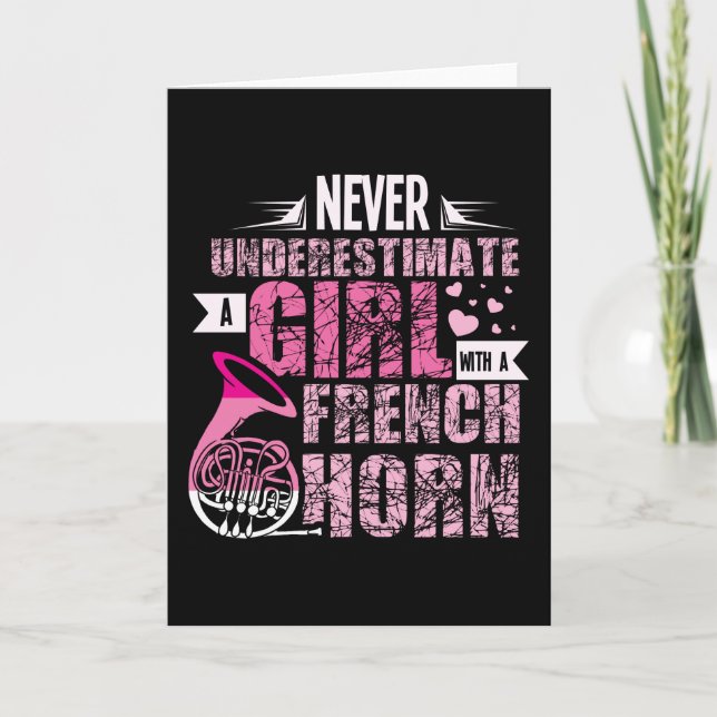 Tarjeta Chica del Cuerno de Francia (Anverso)