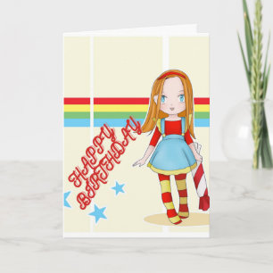 TARJETA CHICA DEL CUMPLEAÑOS DE RAINBOW