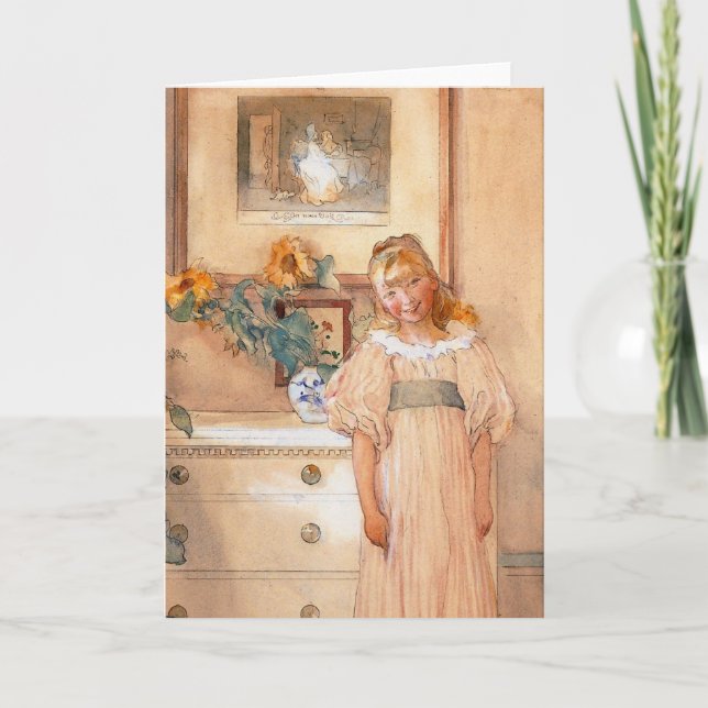 Tarjeta Chica del girasol 1893 (Anverso)