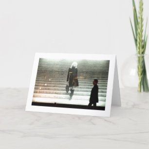 Tarjeta CHICA EN ESCALERA NUEVA LIFE Card