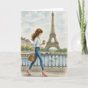 Tarjeta Chica en París