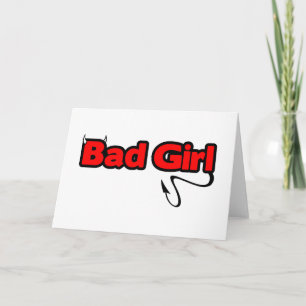 Tarjeta Chica malo