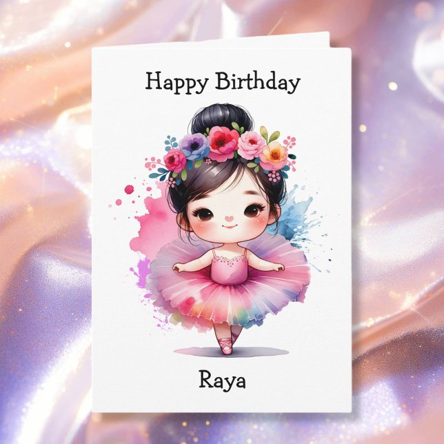 Tarjeta Chica más feliz de la página de cumpleaños Balleri (Subido por el creador)