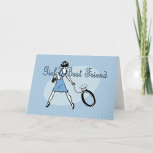 Tarjeta Chica Mejor Amigo