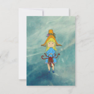 Tarjeta Chica Octopus