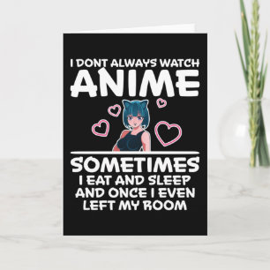 Tarjeta Chica Otaku Anime Manga Cosplay Ramen Regalo Japon