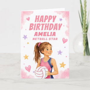 Tarjeta Chica Personalizada Acordeón de Balón de Red Perso