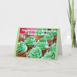 Tarjeta Chica Scout Bridging