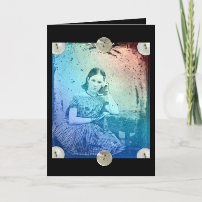 Tarjeta Chica Vintage, Eres Amado (Anverso)