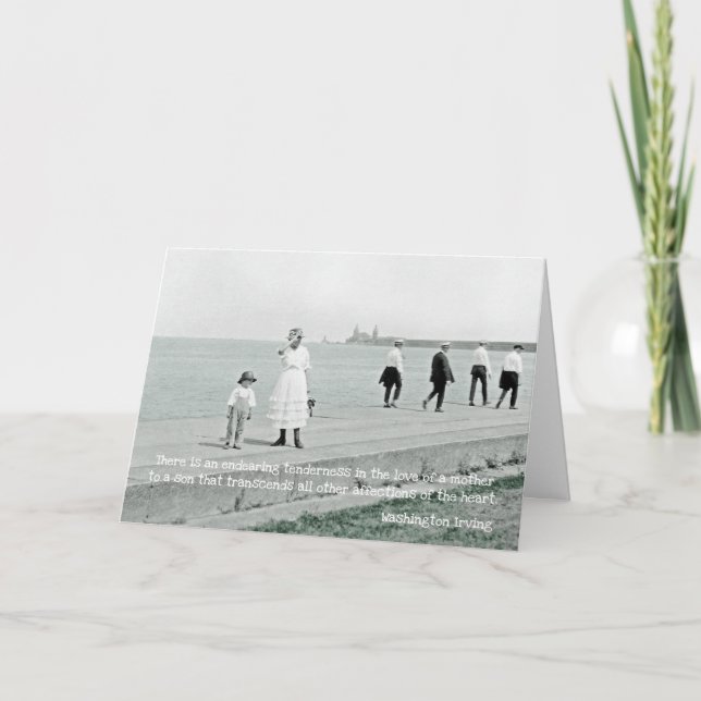 TARJETA CHICAGO NAVY PIER 1920 AMOR ARTÍSTICO DE MADRE N H (Anverso)