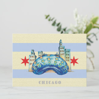 Tarjeta Chicago Postcard
